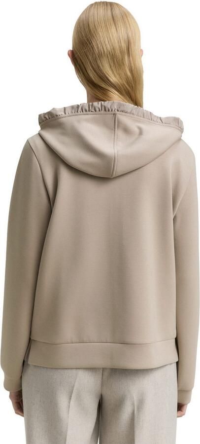 Tom Tailor Capuchonsweatvest met viscose en stretch - Foto 3