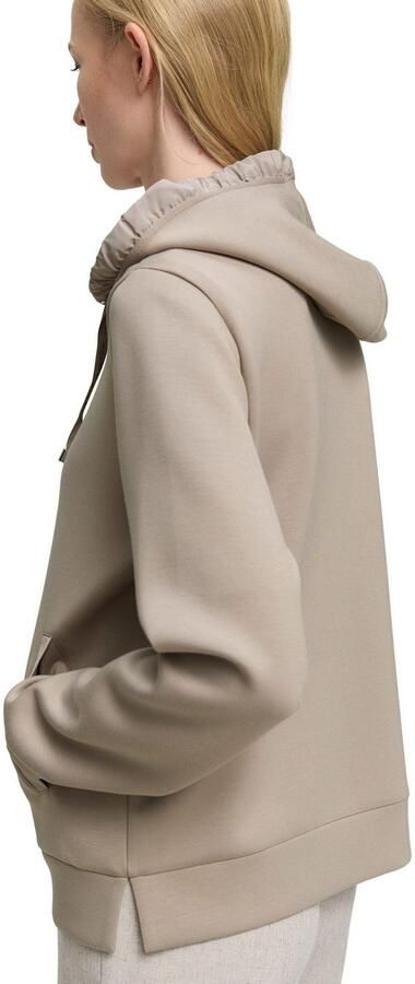 Tom Tailor Capuchonsweatvest met viscose en stretch - Foto 4