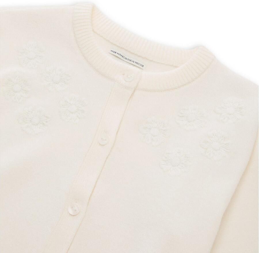 Tom Tailor Cardigan met gestructureerde bloemenpatronen voor meisjes