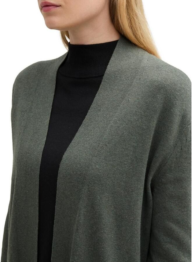 Tom Tailor Cardigan met sjaalkraag - Foto 2