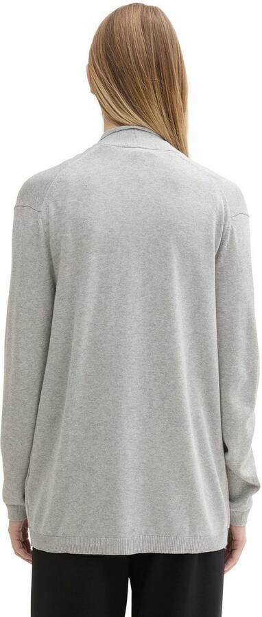 Tom Tailor Cardigan open en met zijzakken - Foto 3