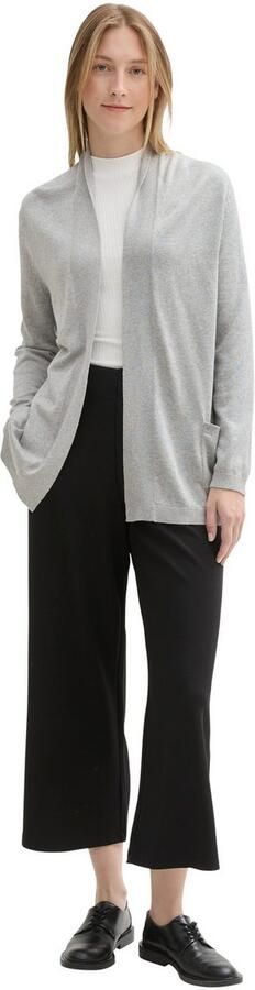 Tom Tailor Cardigan open en met zijzakken - Foto 4