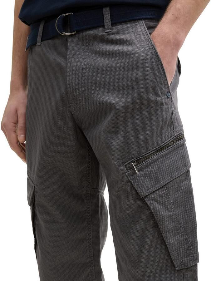 Tom Tailor Cargoshort Zomerbroek met riem (set 2-delig) - Foto 2