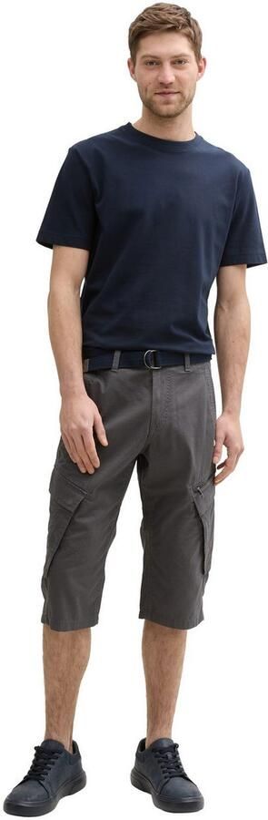 Tom Tailor Cargoshort Zomerbroek met riem (set 2-delig) - Foto 5