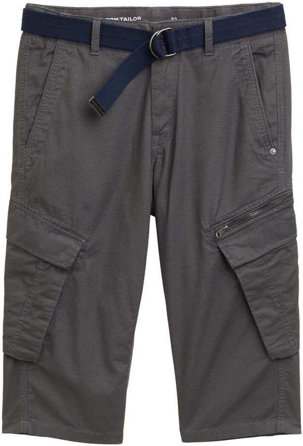 Tom Tailor Cargoshort Zomerbroek met riem (set 2-delig) - Foto 3