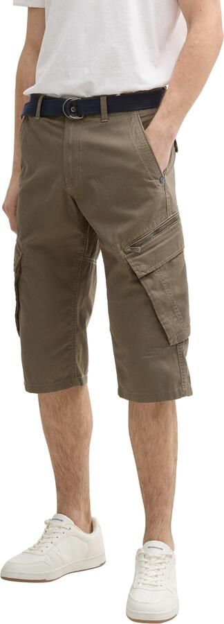 Tom Tailor Cargoshort Zomerbroek met riem (set 2-delig) - Foto 6
