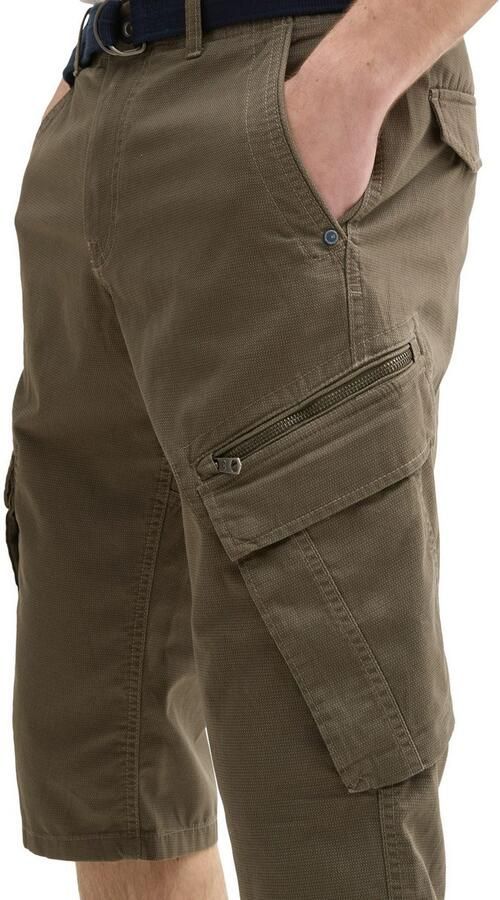 Tom Tailor Cargoshort Zomerbroek met riem (set 2-delig) - Foto 3