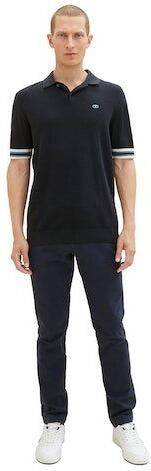 Tom Tailor Chino met een stijlvolle structuur (2-delig Inclusief ceintuur) - Foto 4