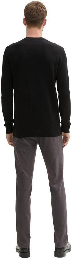 Tom Tailor Chino met een stijlvolle structuur (2-delig Inclusief ceintuur) - Foto 6