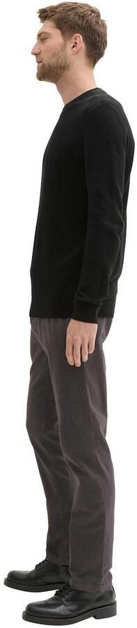 Tom Tailor Chino met een stijlvolle structuur (2-delig Inclusief ceintuur) - Foto 5