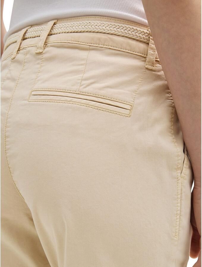 Tom Tailor Slim fit chino met riem