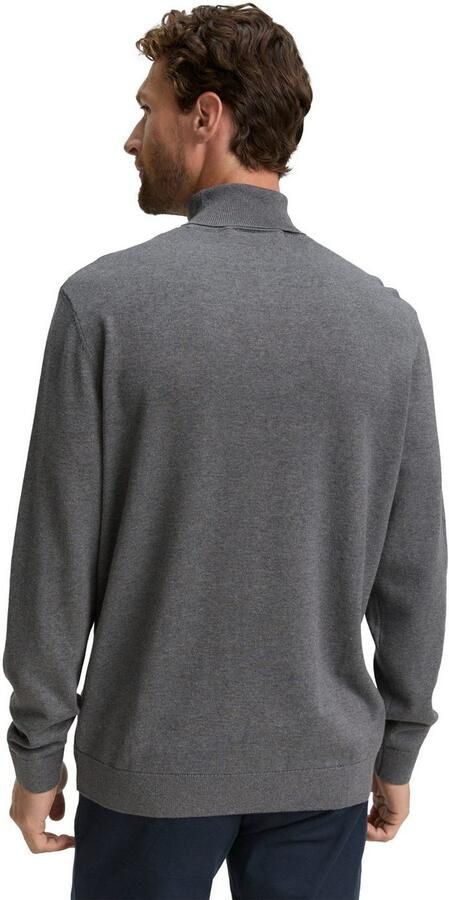 Tom Tailor Regular fit coltrui van puur katoen - Foto 4