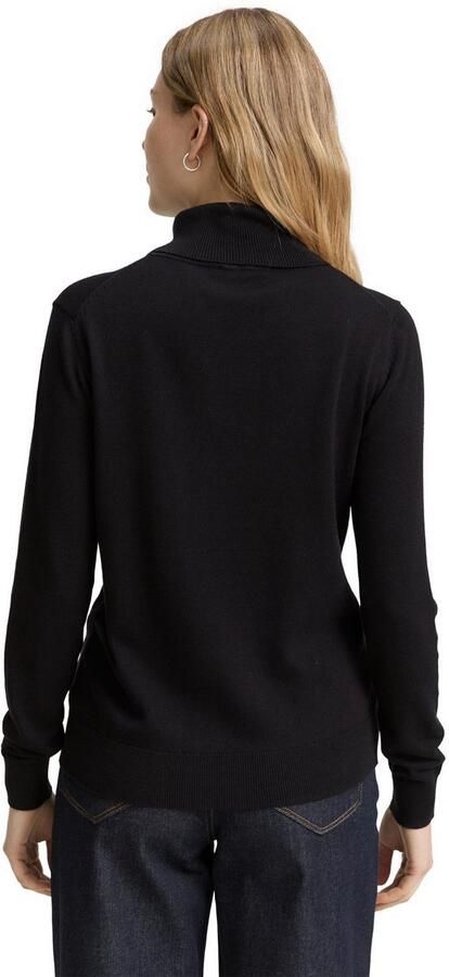 Tom Tailor Regular fit coltrui van een mix van katoen en viscose - Foto 4