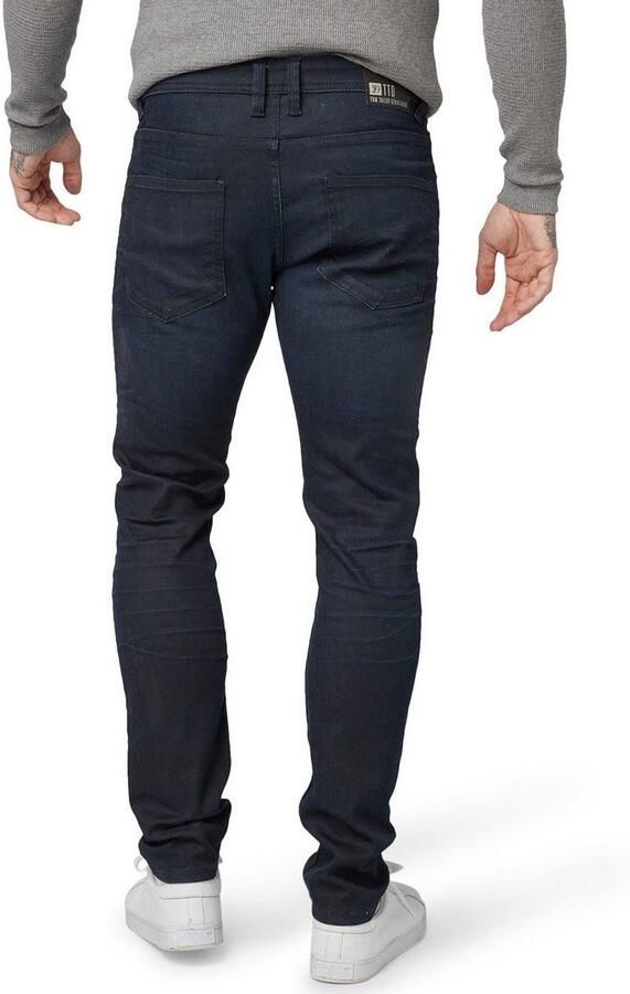 Tom Tailor Denim 5-pocket jeans PIERS met geruit patroon - Foto 4