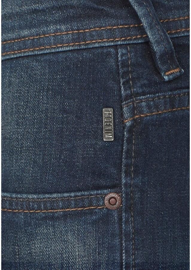Tom Tailor Denim 5-pocket jeans PIERS met geruit patroon - Foto 2