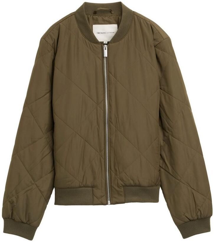 Tom Tailor Denim Regular fit collegejack met doorgestikte naden - Foto 2