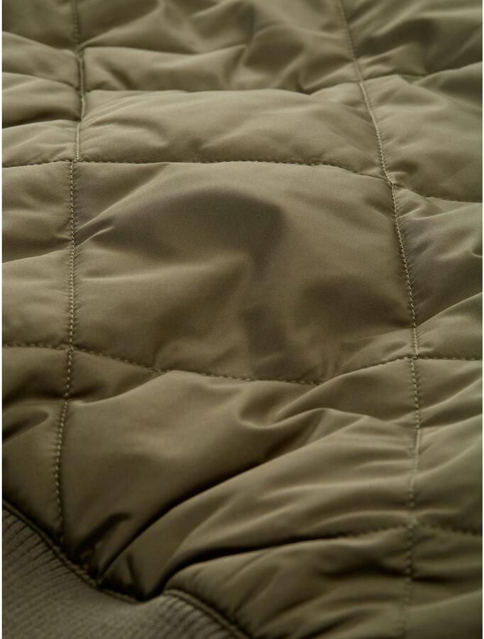 Tom Tailor Denim Regular fit collegejack met doorgestikte naden