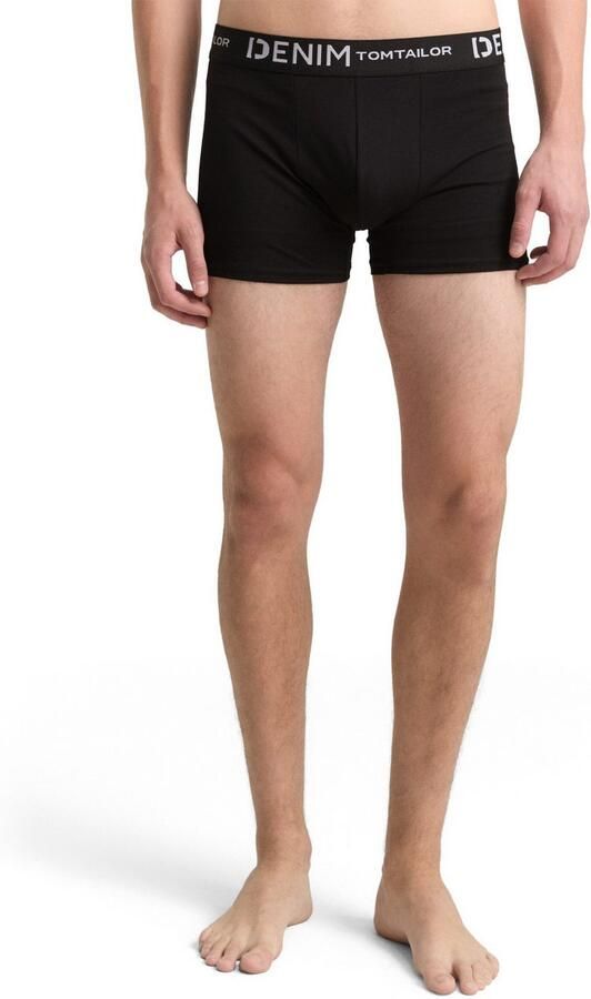 Tom Tailor Denim Boxershort met logo-stretchband (set 3 stuks) - Foto 3