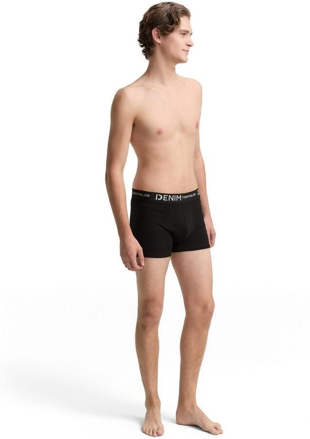 Tom Tailor Denim Boxershort met logo-stretchband (set 3 stuks) - Foto 2