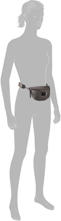 Tom Tailor Denim Buiktasje Rosie Canvas in tweekleurige look met gedrukte contrasterende strepen - Foto 4