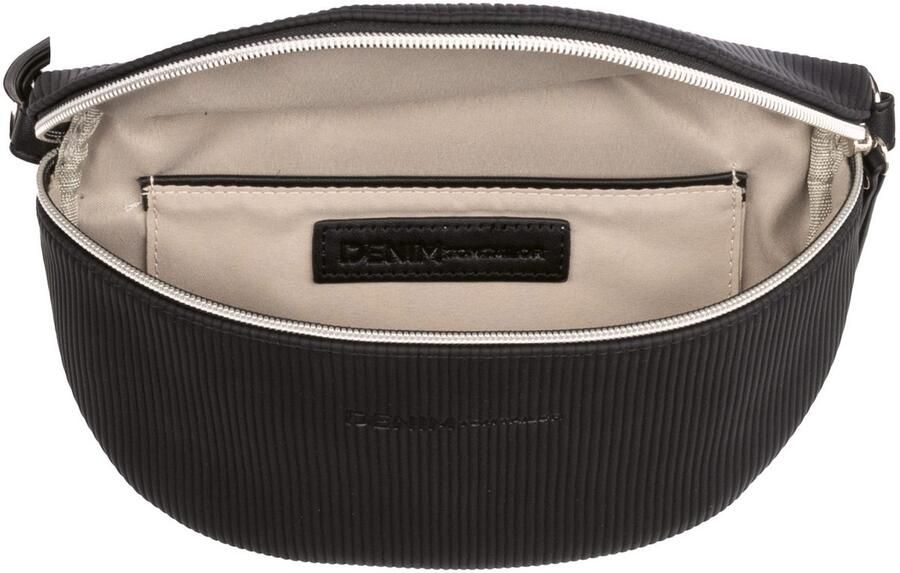 Tom Tailor Denim Buiktasje Rosie Cord functioneel en van kunstleer in winterlook van cord