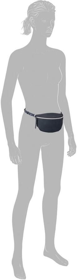 Tom Tailor Denim Buiktasje Rosie Cord functioneel en van kunstleer in winterlook van cord - Foto 3