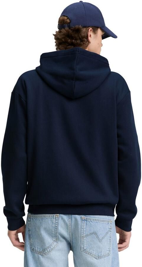 Tom Tailor Denim Capuchonsweatvest met geborduurd logo - Foto 4