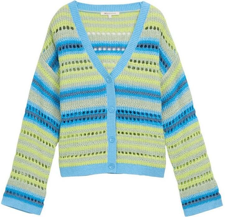 Tom Tailor Denim Cardigan met streepmotief - Foto 3