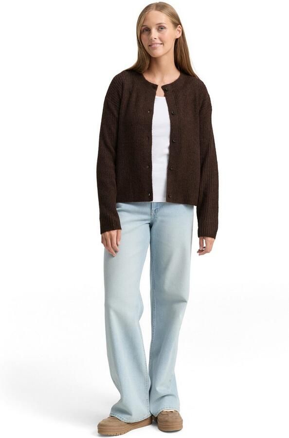 Tom Tailor Denim Cardigan met structuur - Foto 4