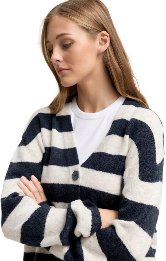 Tom Tailor Denim Cardigan met v-hals - Foto 4