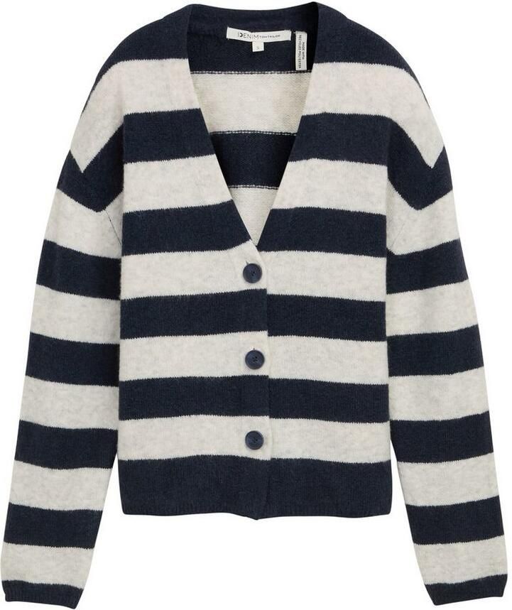 Tom Tailor Denim Cardigan met v-hals