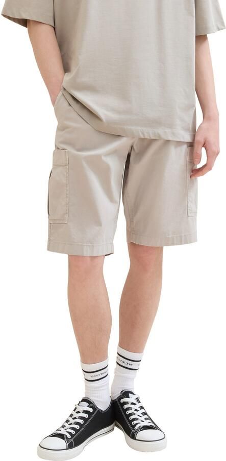 Tom Tailor Denim Cargoshort Zomerbroek effen - Foto 7