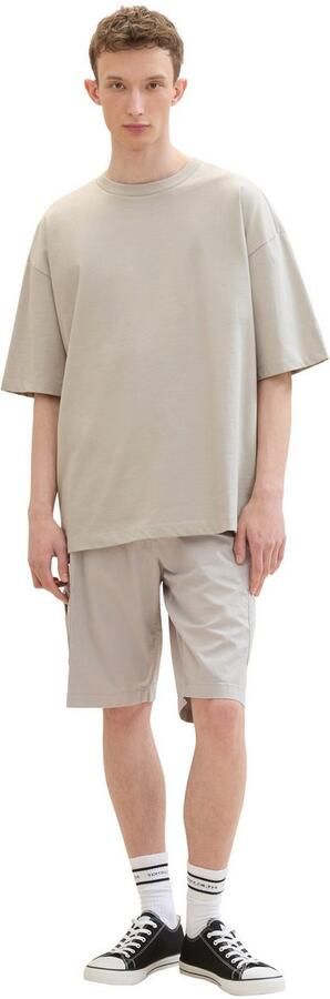 Tom Tailor Denim Cargoshort Zomerbroek effen - Foto 4