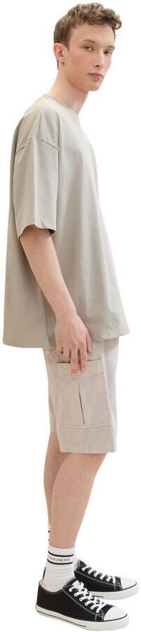 Tom Tailor Denim Cargoshort Zomerbroek effen - Foto 6