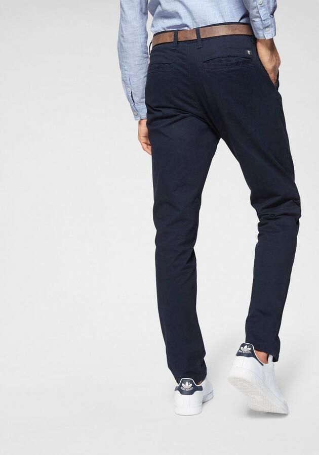 Tom Tailor Denim Chino licht voorgewassen (set Met riem) - Foto 16