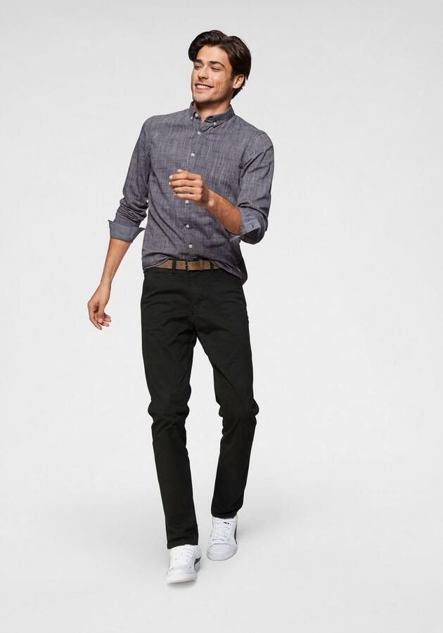 Tom Tailor Denim Chino licht voorgewassen (set Met riem) - Foto 6