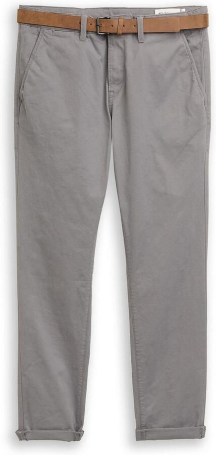 Tom Tailor Denim Chino licht voorgewassen (set Met riem) - Foto 5