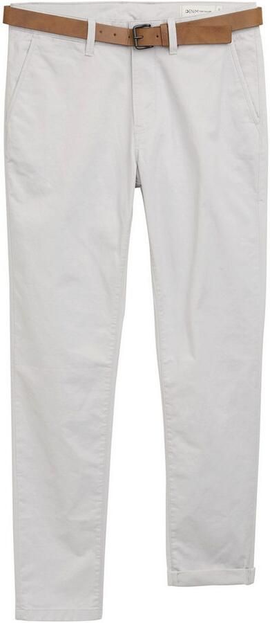 Tom Tailor Denim Chino licht voorgewassen (set Met riem) - Foto 3