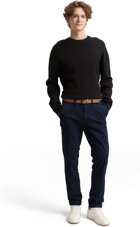 Tom Tailor Denim Chino licht voorgewassen (set Met riem) - Foto 12