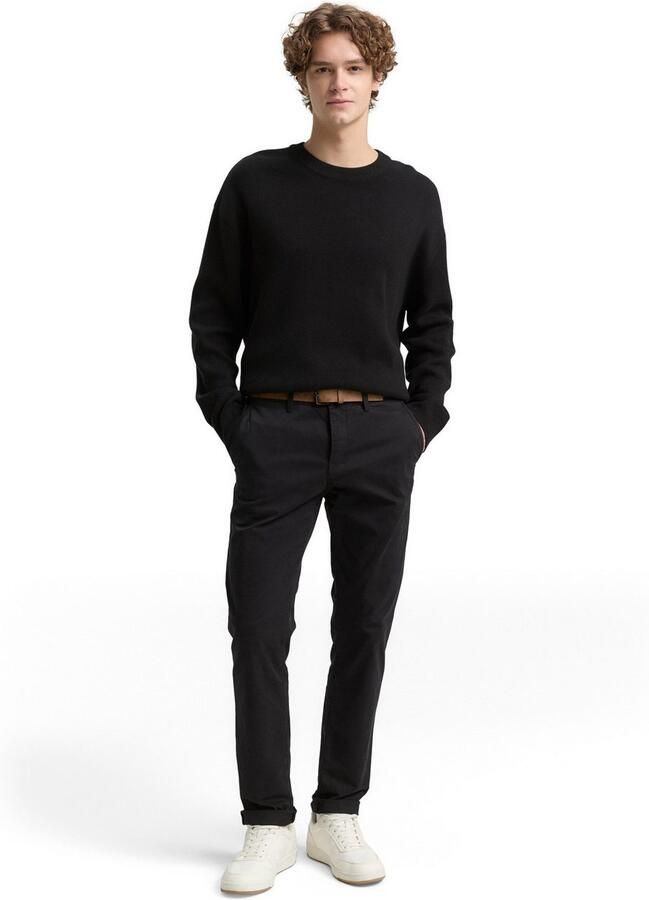 Tom Tailor Denim Chino licht voorgewassen (set Met riem) - Foto 4