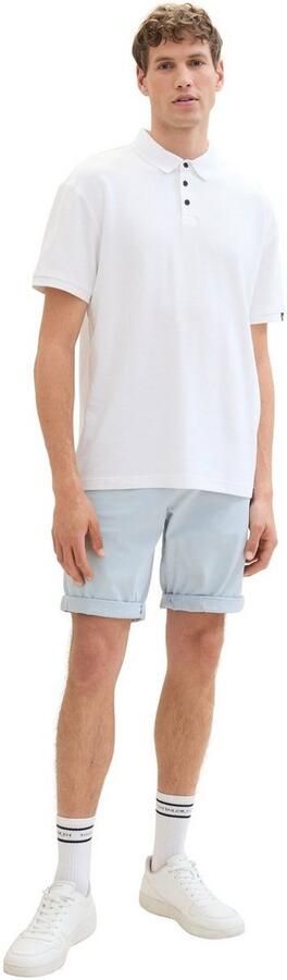 Tom Tailor Denim Chino-short Zomerbroek met steekzakken en stretch - Foto 5