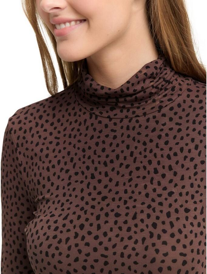 Tom Tailor Denim Colshirt met print all-over - Foto 2