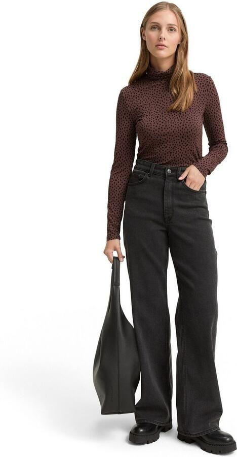 Tom Tailor Denim Colshirt met print all-over - Foto 4