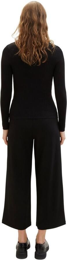 Tom Tailor Denim Relaxed fit stoffen broek met elastische band - Foto 5