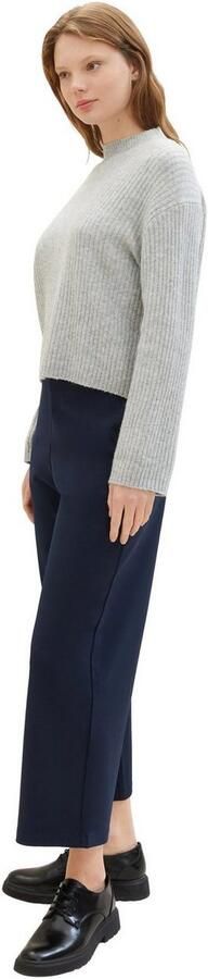 Tom Tailor Denim Relaxed fit stoffen broek met elastische band - Foto 6