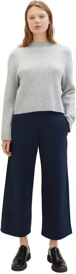 Tom Tailor Denim Relaxed fit stoffen broek met elastische band - Foto 5