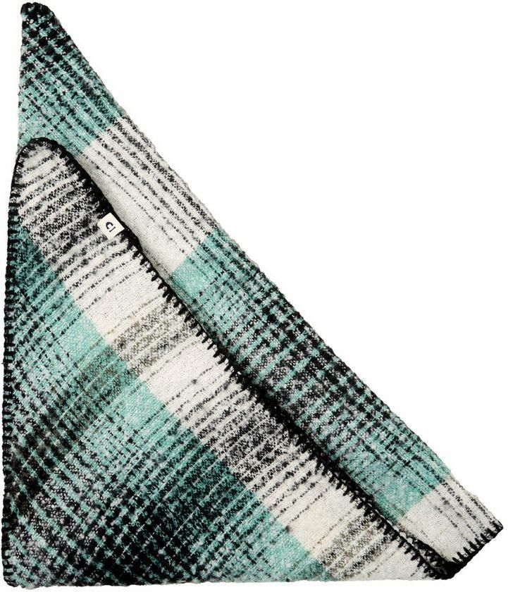 Tom Tailor Denim Driehoekig sjaaltje met gehaakte rand - Foto 2