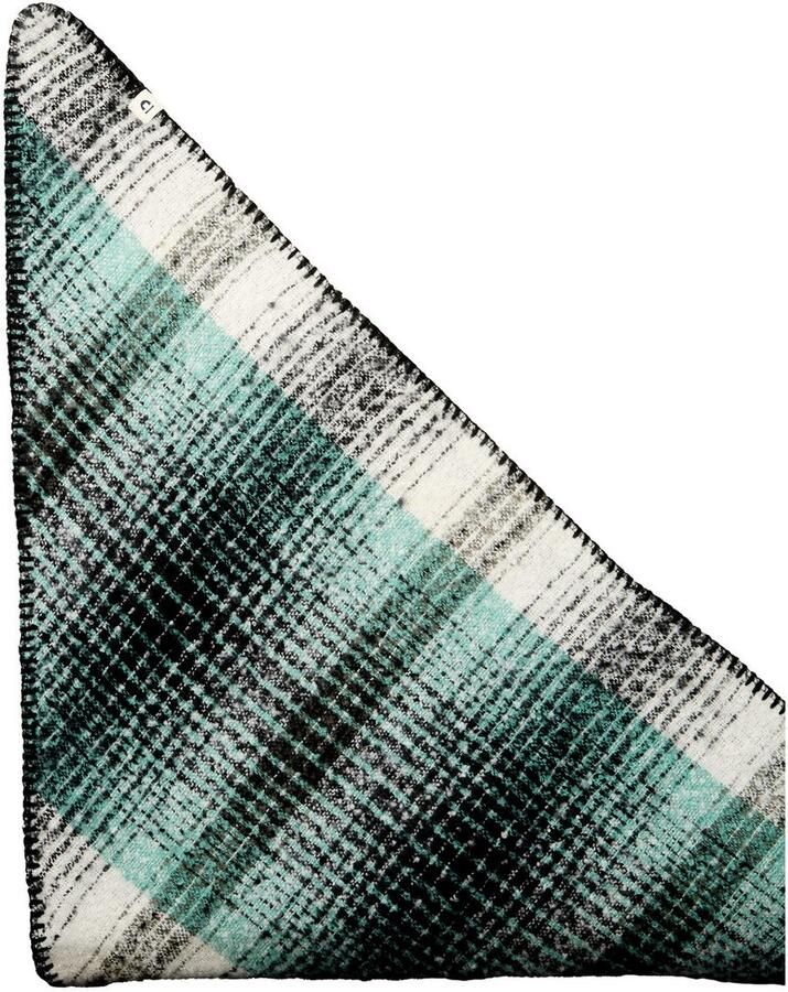 Tom Tailor Denim Driehoekig sjaaltje met gehaakte rand