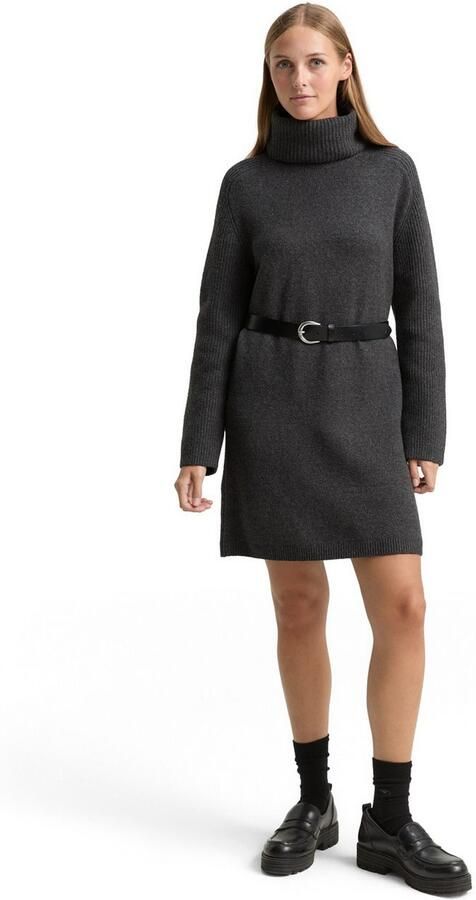 Tom Tailor Denim Gebreide jurk met stretchaandeel - Foto 4