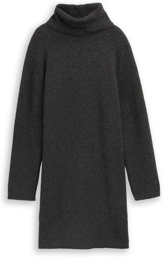 Tom Tailor Denim Gebreide jurk met stretchaandeel - Foto 3